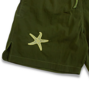 SWIM TRUNK - OLIVE