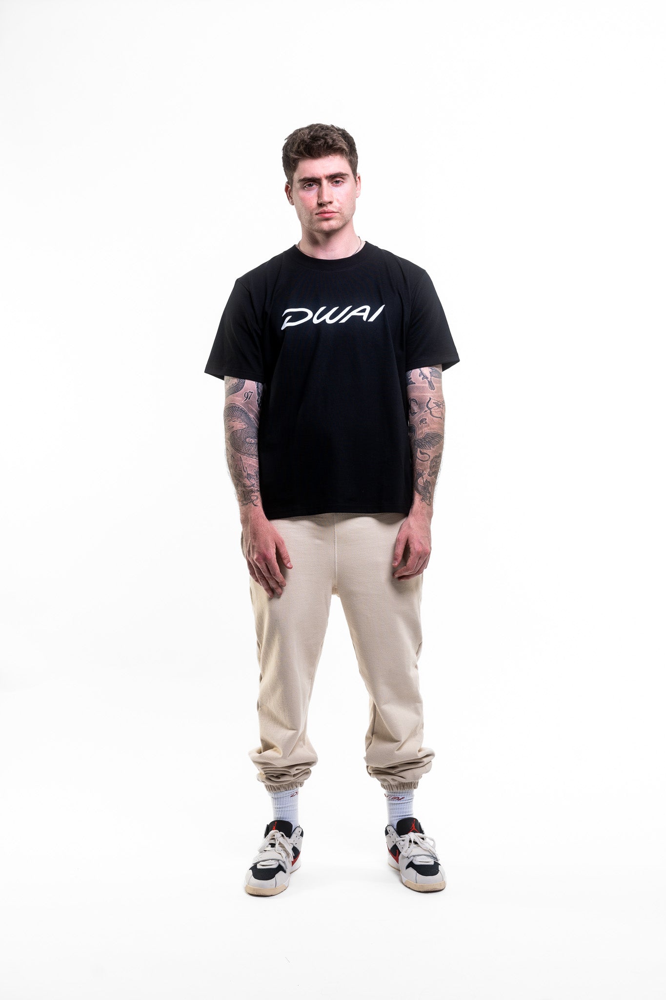 DWAI Cease & Desist Tee - Black & White