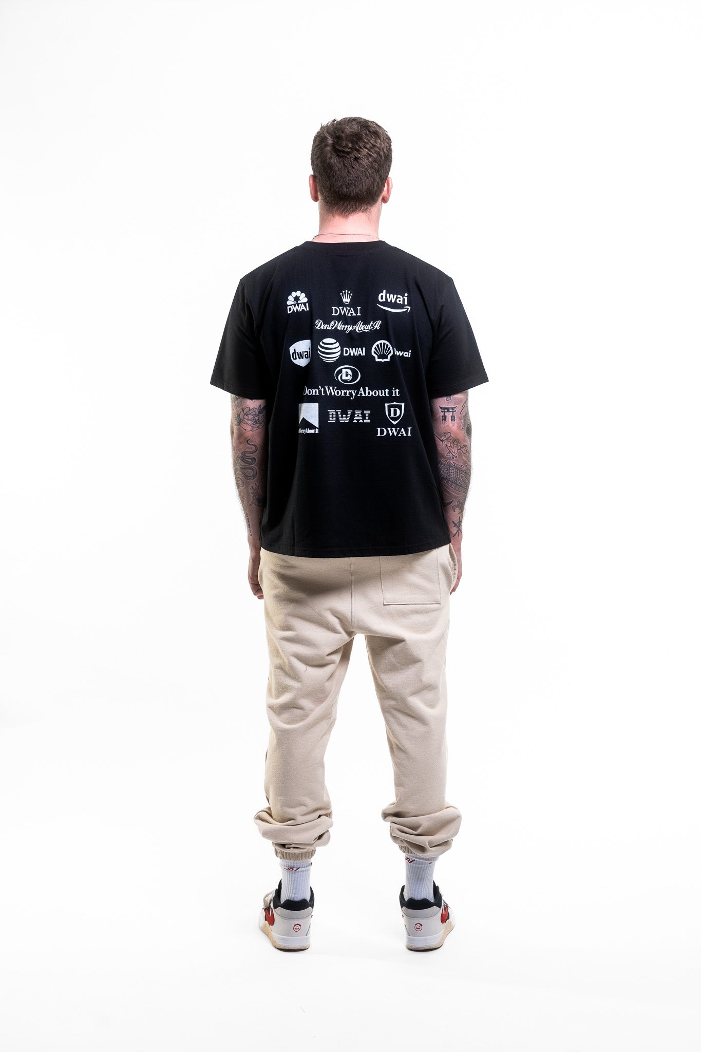 DWAI Cease & Desist Tee - Black & White