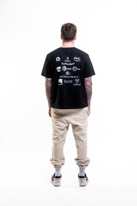 DWAI Cease & Desist Tee - Black & White