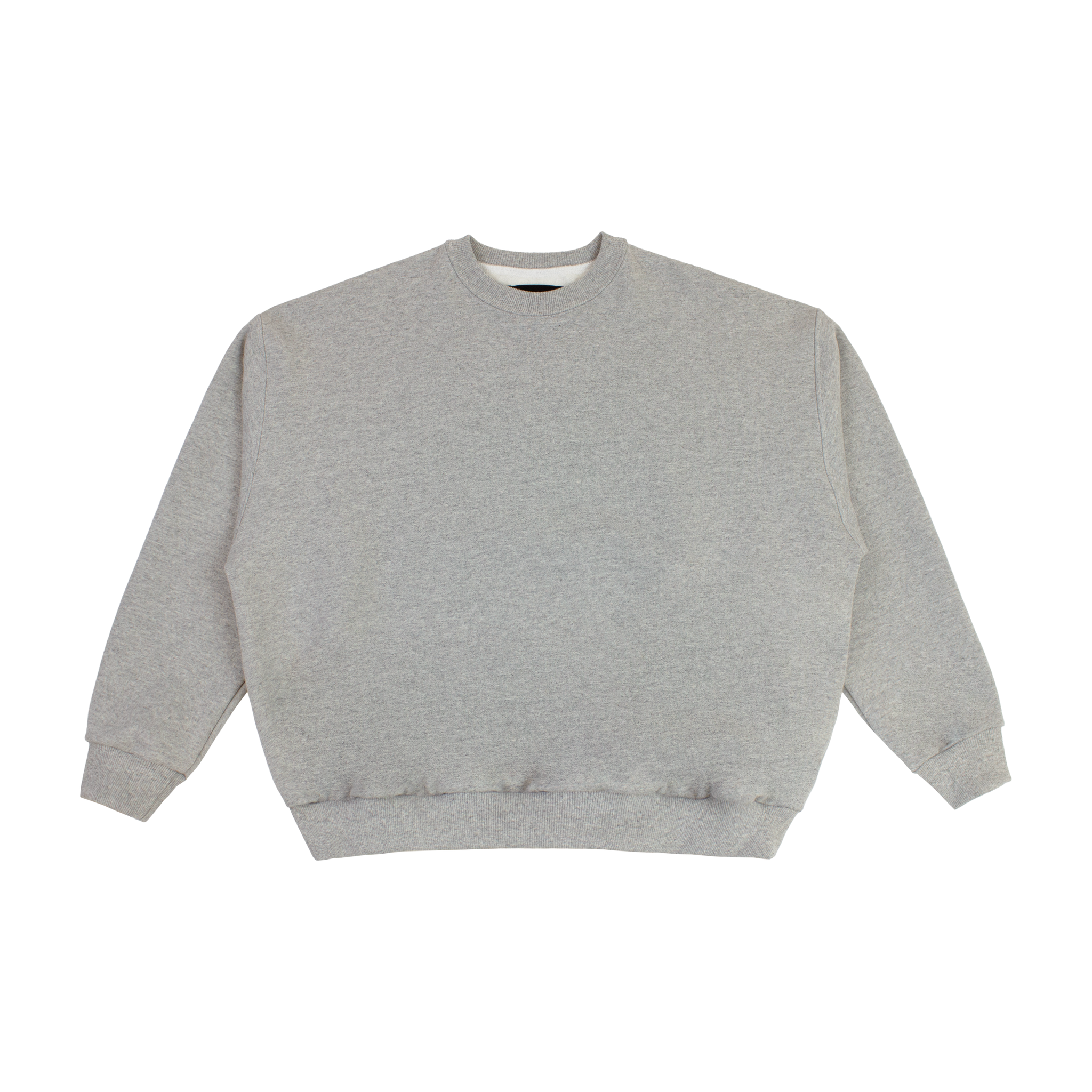 DWAI Paddock Club Crewneck Front #color_tarmac-grey