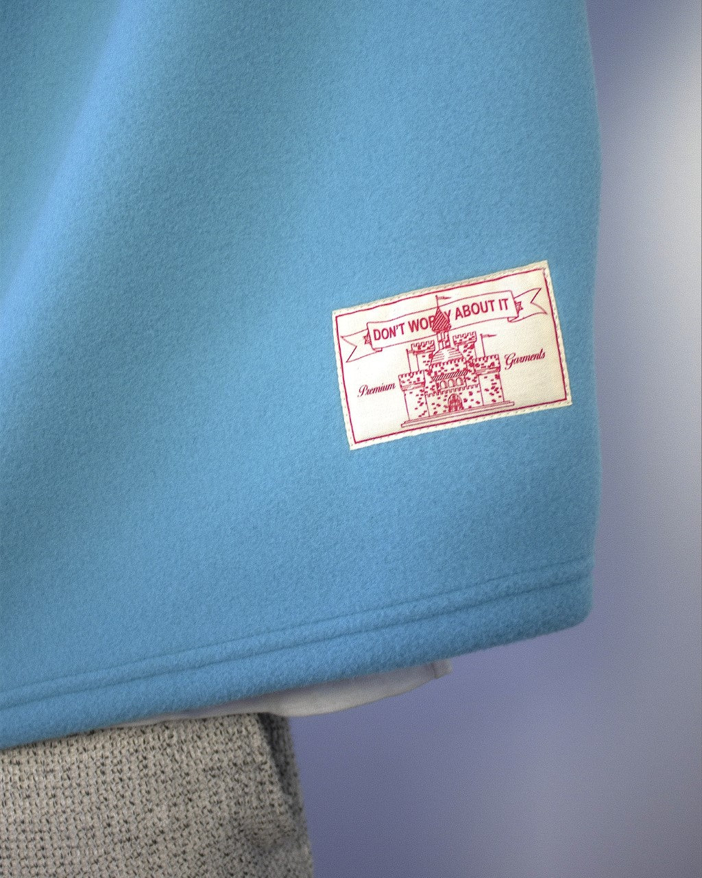 Polar Fleece Cowboy Pullover - Miami Blue